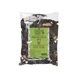 Natural Taste Naturalny przysmak gryzak dla psa wątroba cielęca 600 g