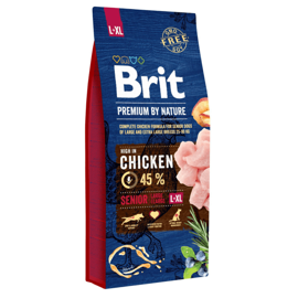 Brit Premium by Nature Senior L + XL karma sucha dla psa 15 kg