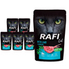 Mokra karma dla kotów sterylizowanych z jagnięciną Rafi Cat Adult zestaw 10 x 100 g
