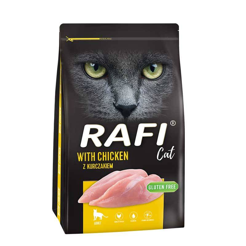 Karma sucha dla kota Rafi Cat z kurczakiem 7 kg