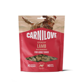 Carnilove Dog Crunchy Snack Mięsne chrupiące przysmaki dla psów z jagnięciną 200 g