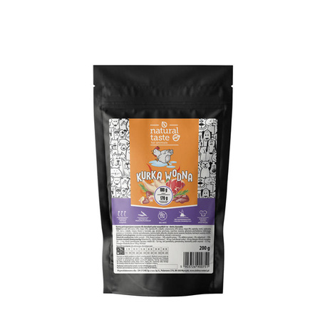 Karma suszona Natural Taste Kurka Wodna 200 g