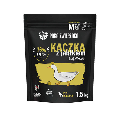 Paka Zwierzaka Karma sucha Seventh Heaven Kaczka i jabłko 1,5 kg