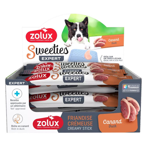 Zolux Sweeties Przysmak kremowy dla psa z kaczką 1 szt. 14 g