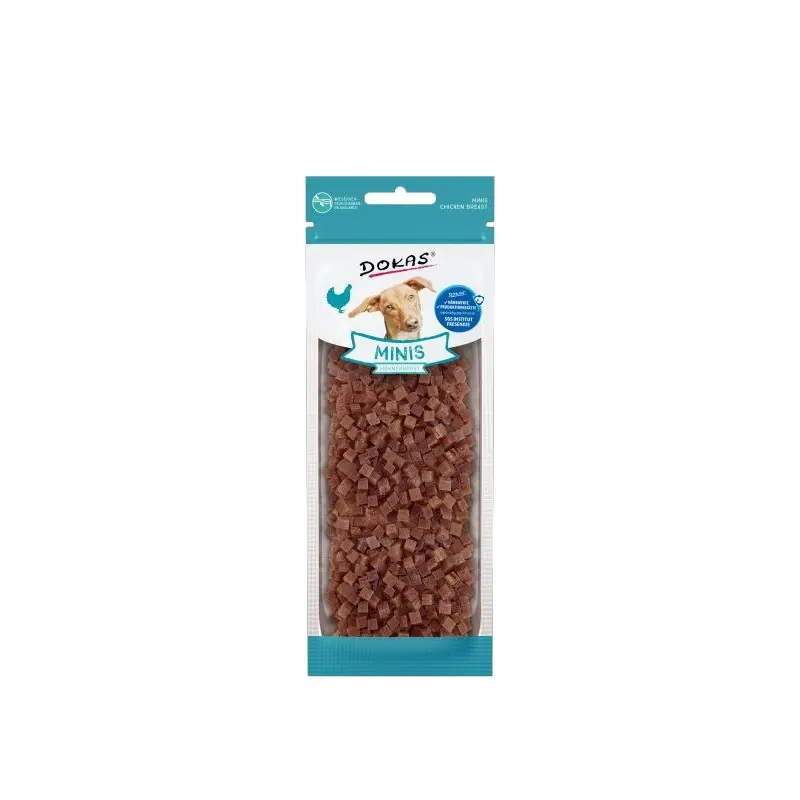 DOKAS Przysmak dla psa Minis kurczak 70 g