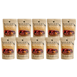 Karma mokra dla psa Luger's Daily Pleasures z sercami z kurczaka i marchewką zestaw 10 x 500 g