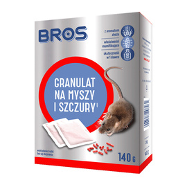 Bros Granulat na myszy i szczury 140 g