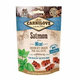 Carnilove Snack Cat Fresh Crunchy przysmak dla kota łosoś z miętą 50 g