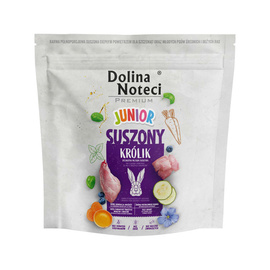 Super Oferta Karma suszona dla psa Dolina Noteci Premium junior królik 1 kg