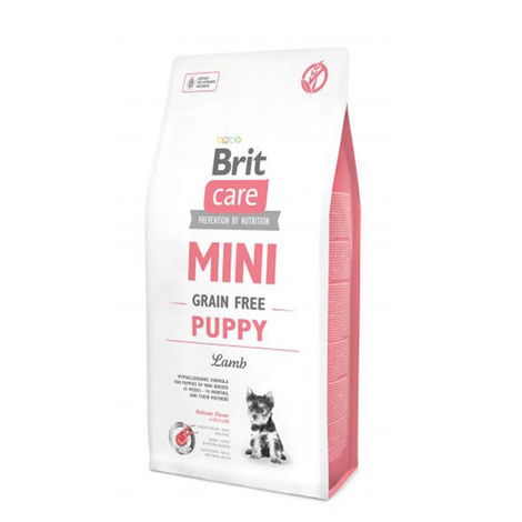 Karma sucha dla psów Brit Care Mini Grain Free Puppy Lamb 7 kg