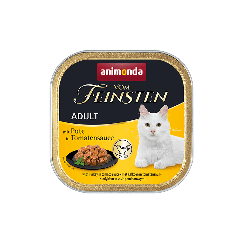 Animonda vom Feinsten Karma mokra dla kota indyk w sosie pomidorowym 100 g