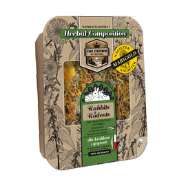 Korona Natury Paśnik pokarm dla gryzoni Mieszanka ziołowa z nagietkiem dla królika 70 g