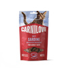 Carnilove Cat Soft Snack Miękkie przysmaki mięsne dla kotów z sardankami i truskawkami 50 g