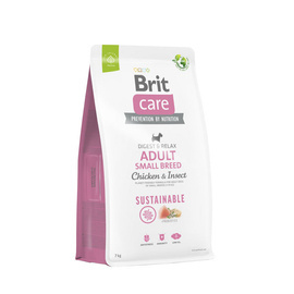 Brit Care Sustainable Adult Small Chicken Insect Karma sucha dla psów małych ras 7 kg