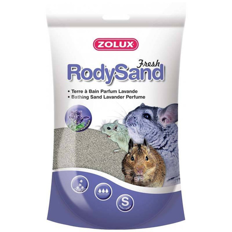 Zolux Fresh RodySand Piasek do kąpieli dla gryzoni lawendowy 2 l 