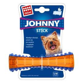 Gigwi Johnny Stick piszczałka dla psa kolor niebiesko-pomarańczowa