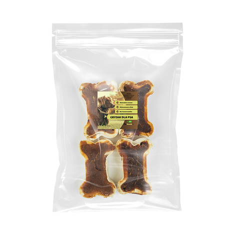 Psi Smak gryzak dla psa kość prasowana z kaczką 10 cm 4 szt.