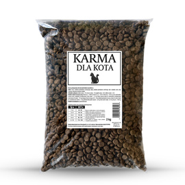 Sucha karma pełnoporcjowa dla kota dorosłego wszystkich ras 2 kg