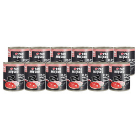 Pan Mięsko karma mokra dla psa Indyk z wołowiną dla szczeniąt zestaw 12 x 800 g