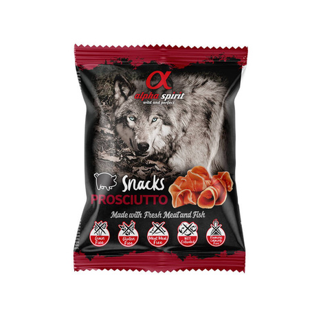 Alpha Spirit Snacks Prosciutto Przysmak dla psa 50 g