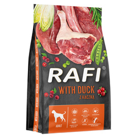 Sucha karma dla psa Rafi z kaczką worek 10 kg