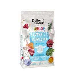 Karma suszona dla psa Dolina Noteci Premium junior jagnięcina 4 kg