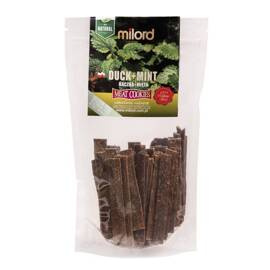 Milord Przysmak dla psa kaczka z miętą paski 70 g
