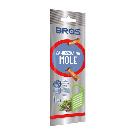 Bros Zawieszka na mole cedrowa 1 szt.