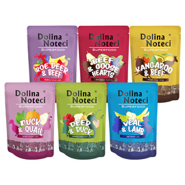 Mokra karma dla psa Dolina Noteci Superfood mix 6 x 300 g
