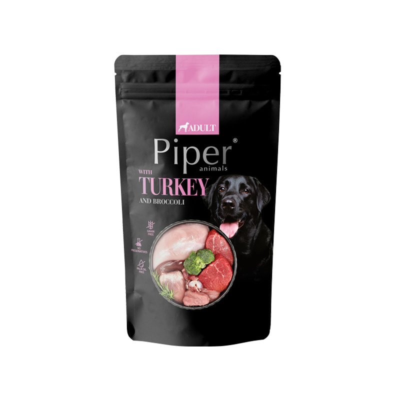 Mokra Karma dla psa Piper Animals z indykiem i brokułem 150 g