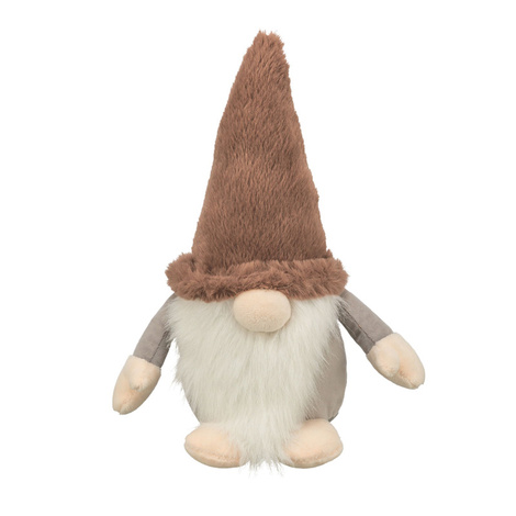 Trixie Xmas Zabawka świąteczna pluszowa z dźwiękiem dla psa Gnom 16 cm