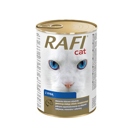 Mokra karma dla kota Rafi Cat z rybą 415 g