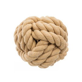Trixie Be Nordic Zabawka dla psa piłka sznurowa 13 cm