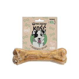 Paka Zwierzaka przysmak dla psa kość z dodatkiem strusia XL 17 cm