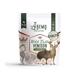 Bemo Cat Wild Taste Venison – karma sucha dla kota z dziczyzną 2,5 kg