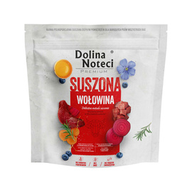 Karma suszona dla psa Dolina Noteci Premium wołowina 1 kg