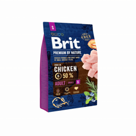 Karma dla psa Brit Premium By Nature Adult Small 3kg
