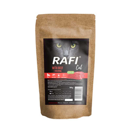 Karma sucha dla kota Rafi Cat z wołowiną 100 g 