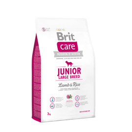 Karma sucha dla psów Brit Care Junior Large Breed Lamb & Rice 3 kg