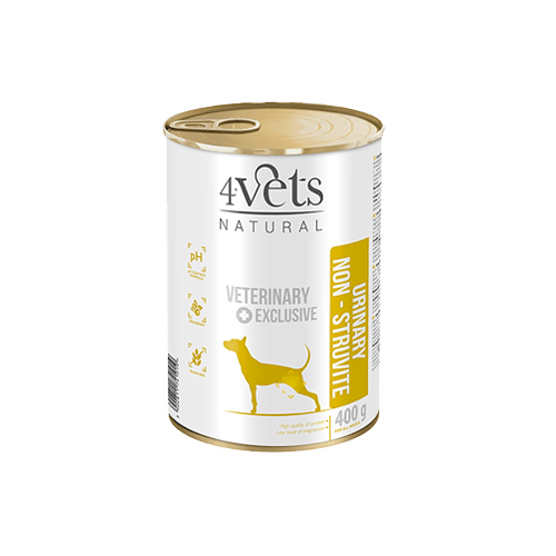 Mokra karma weterynaryjna dla psa ze schorzeniami dróg moczowych 4Vets Natural Urinary Non-struvite 400 g