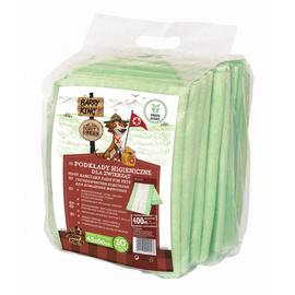 Podkłady higieniczne o zapachu trawy, zielone 45x60 cm 10 szt/op.