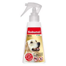 Sprawy przeciw pchłom i kleszczom Sabunol Spray dla psa 100ml