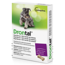 Tabletki na robaki Drontal Flavour Dla Psa 2 tab.
