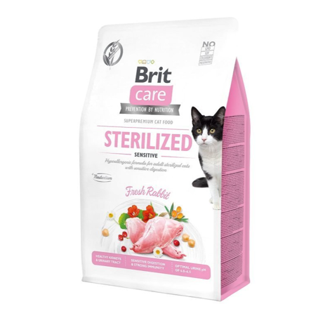  NIE RUSZAĆ Karma dla kota Brit Care Sterilized Sensitive 400g
