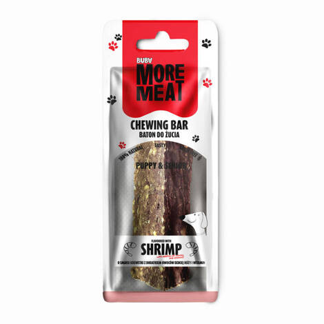 BUBA More Meat Baton dla psa trójkąt krewetka 12 cm