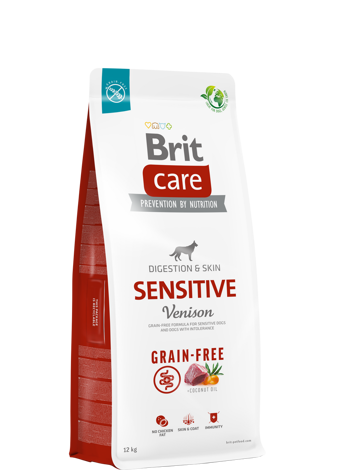 Brit Care Grain Free Sensitive Venison karma sucha dla psa 12 kg