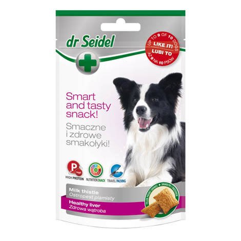 Dr Seidel Smakołyki dla psów na zdrową wątrobę 90 g