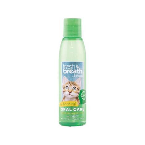 FRESH BREATH WATER ADDITIVE CAT 237ml Naturalny dodatek do wody. Przeznaczony do codziennej higieny jamy ustnej kotów.