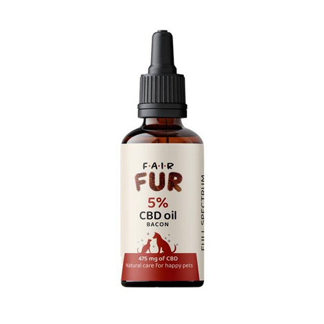 Fair Fur Olejek CBD 5% bekon 10 ml