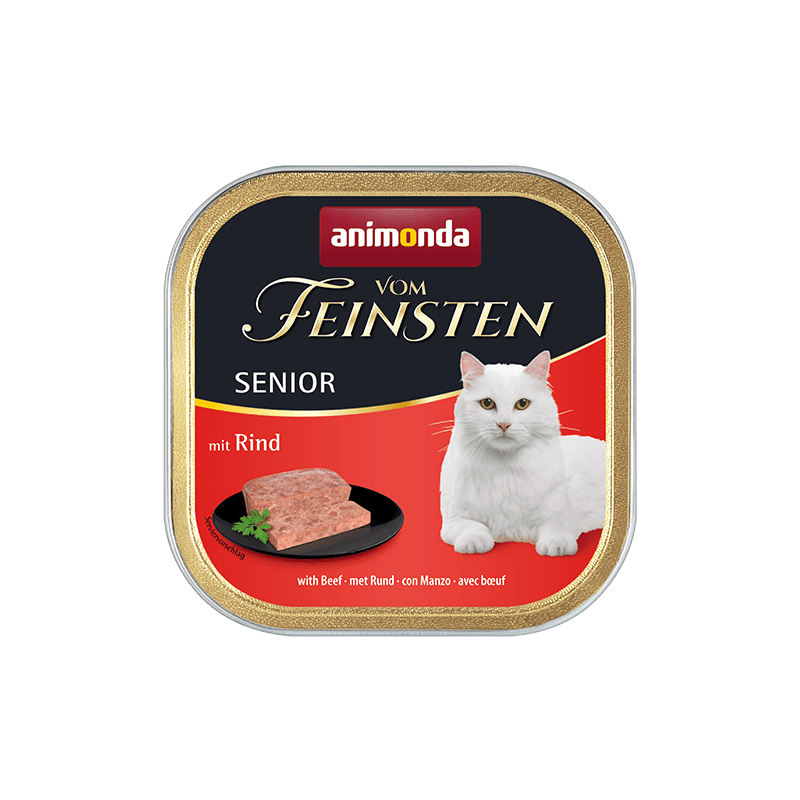 Karma dla kota Animonda vom Feinsten Senior wołowina 100 g